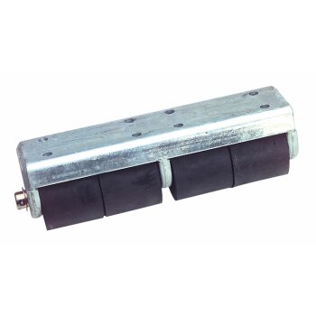 Pommier Rollen Rammpuffer mit 4 Rollen.Verz 395X116Mm...