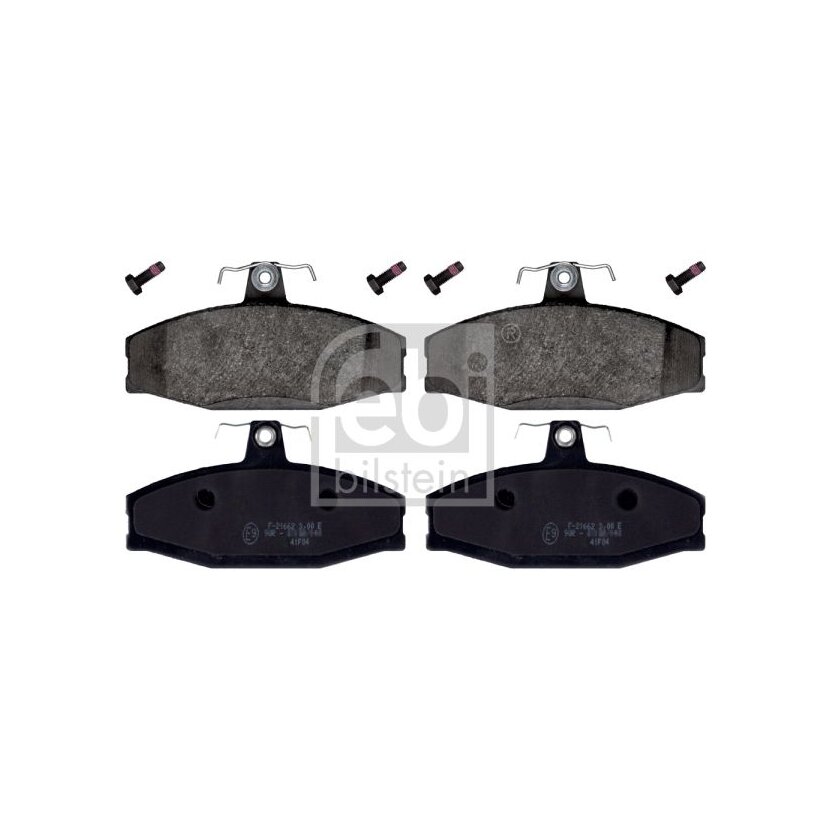 FEBI BILSTEIN Bremsbelagsatz, Scheibenbremse 116209 für 004 532 247