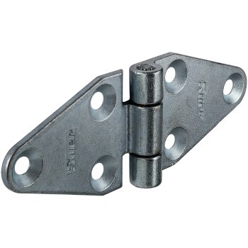 SUER Seitentürscharnier, verzinkt, L=140 mm, B=50...