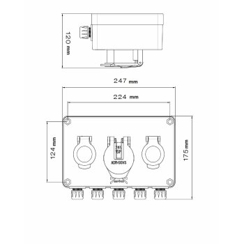 Standbremse M.Rolle 60Mm 124330060 Wihag 25X5Mm -...