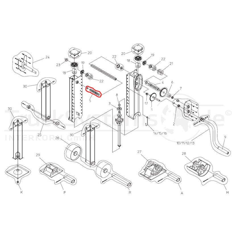 Haacon Antriebswelle O.Getriebeseit. F. S2000Plus - 209603