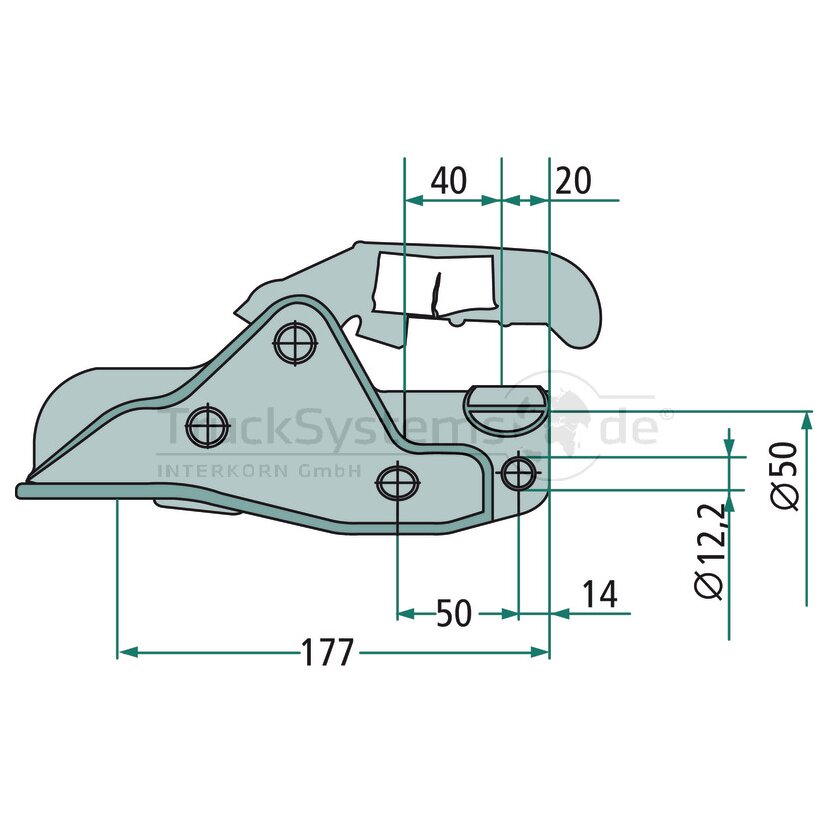 AL-KO Kupplung Typ Ak301 3000Kg - 1223427