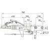 AL-KO Vierkantbremse Typ 90 S/3 1000Kg - 1251902