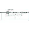 AL-KO Bremsseil 530/726 einhängbar mit Nippel - 247282