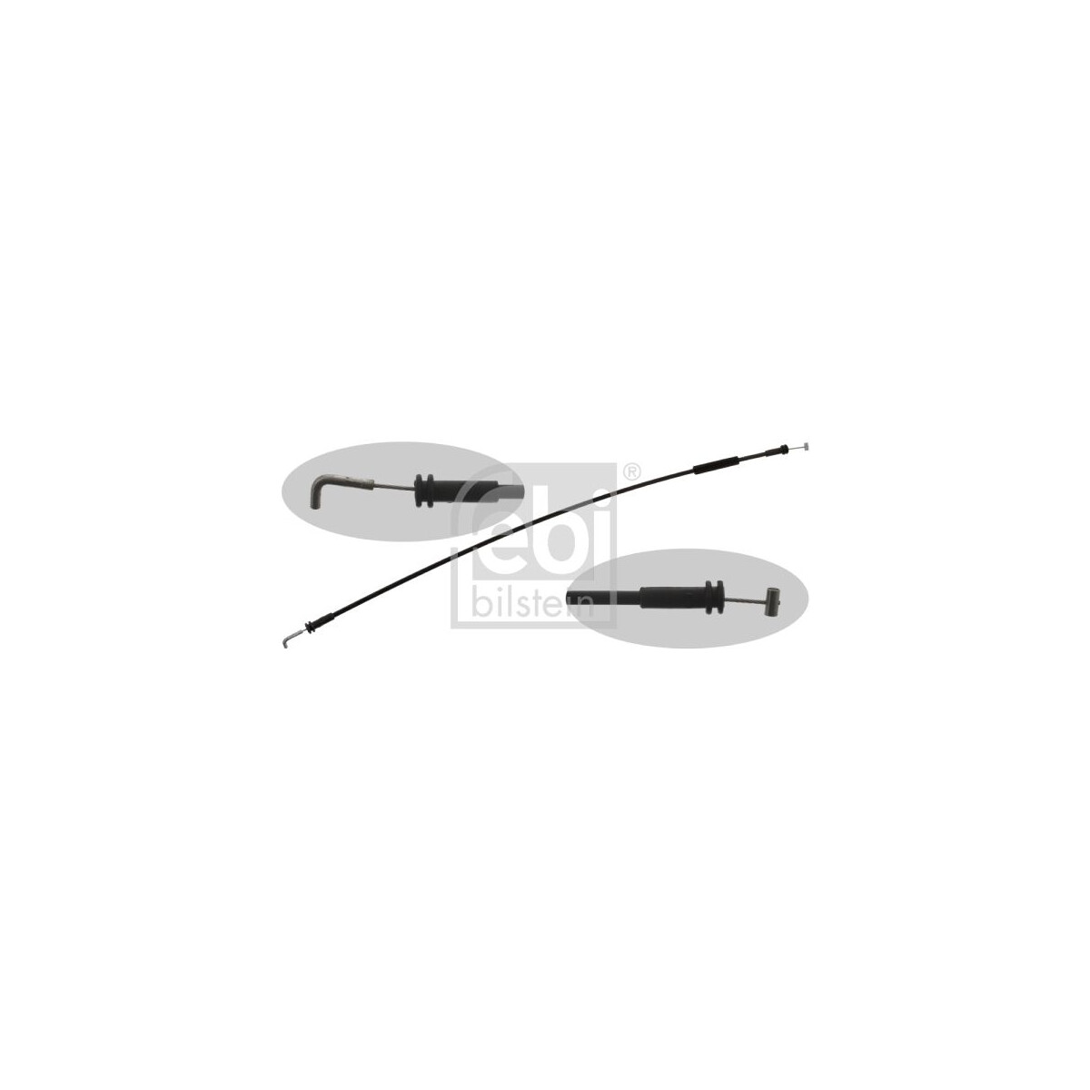FEBI BILSTEIN Seilzug, Türentriegelung 40897 für 81.62680.0108