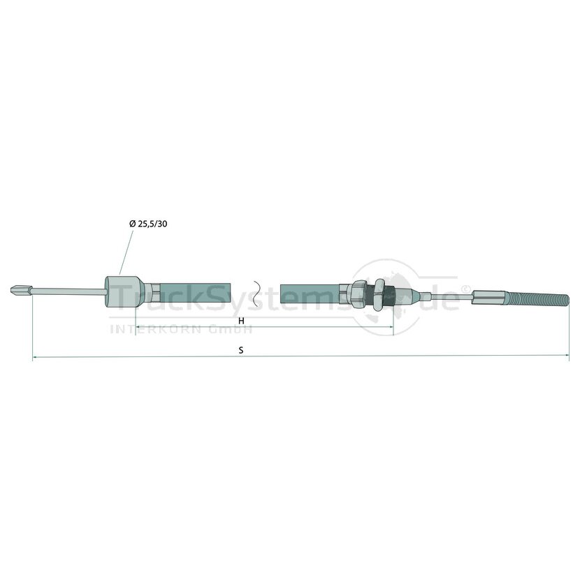 Bowdenzug 1100/1360-Rb306 Al-Ko - 241110