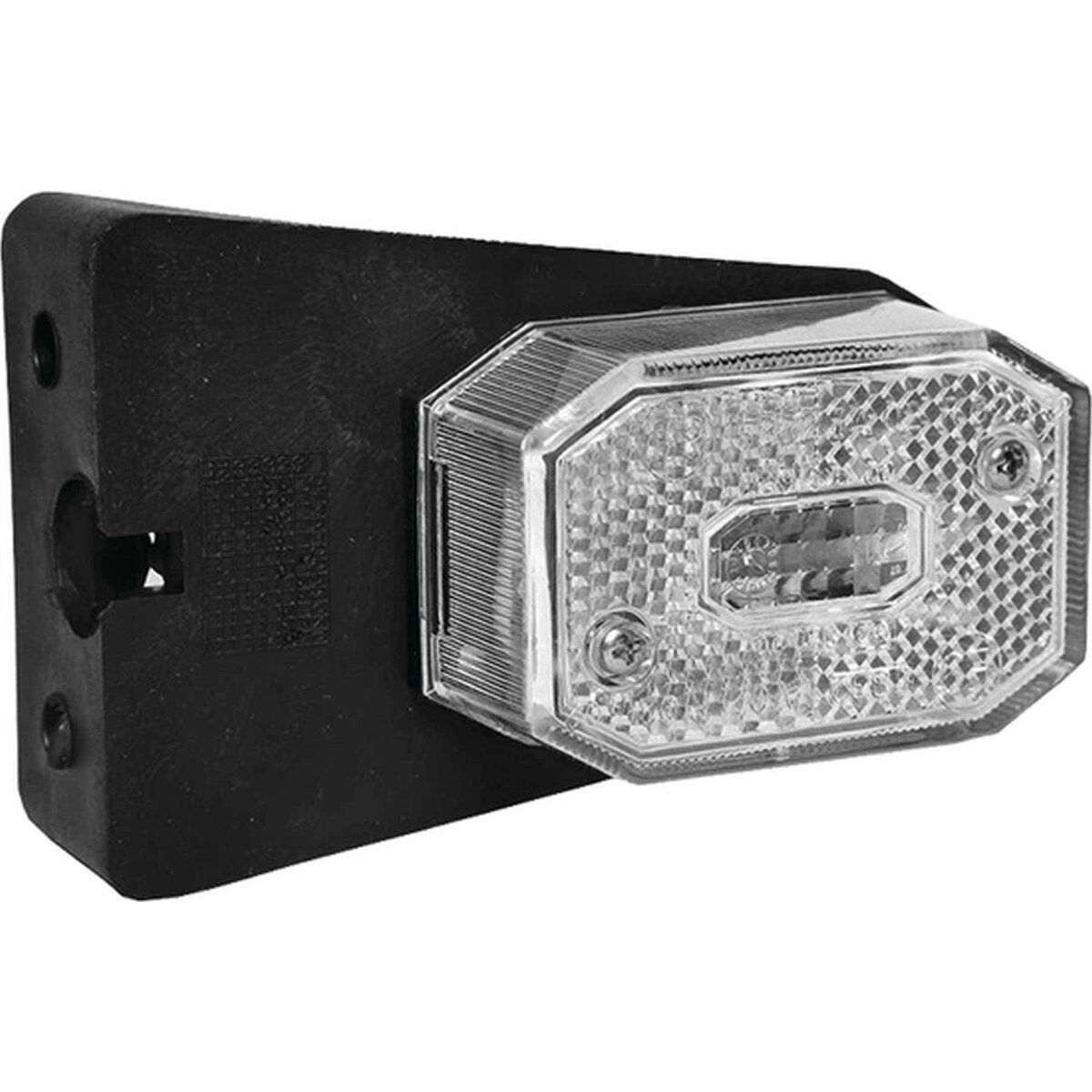 Aspöck Flexipoint I, 12 V, weiß, Tülle, mit Aufhängeteil, OEM - 21-6512-207 - 216512207 - 21-6512-201 - 216512201