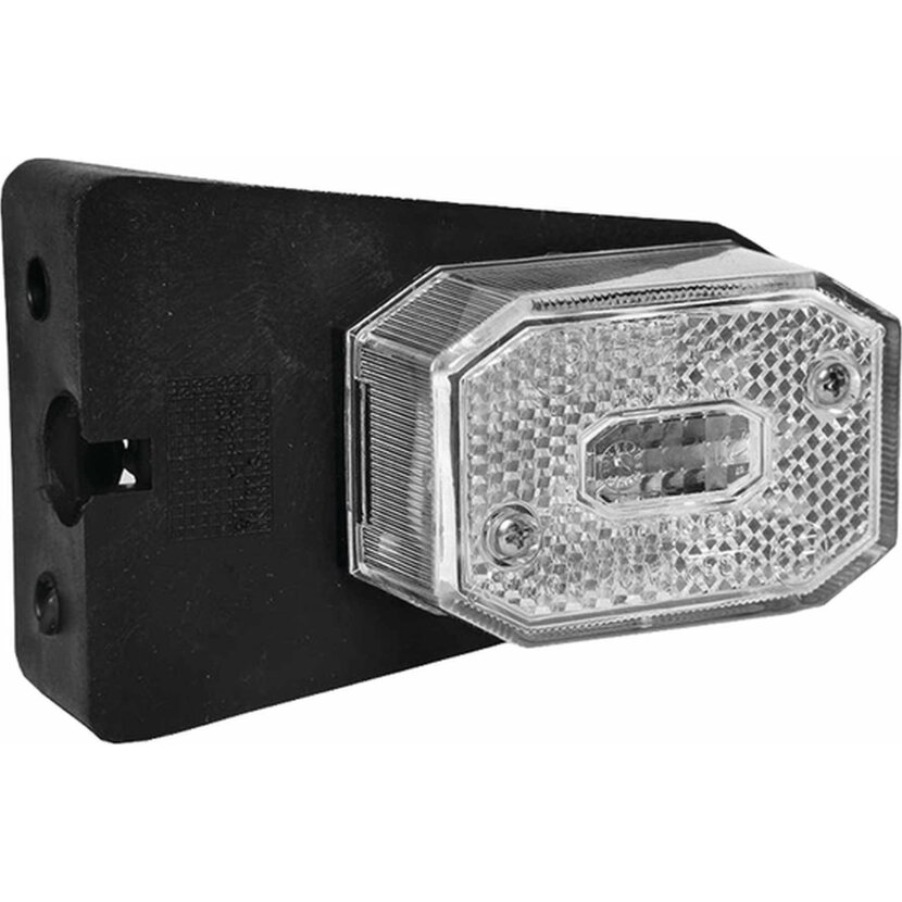 Aspöck Flexipoint I, 12 V, weiß, Tülle, mit Aufhängeteil, OEM - 21-6512-207 - 216512207 - 21-6512-201 - 216512201