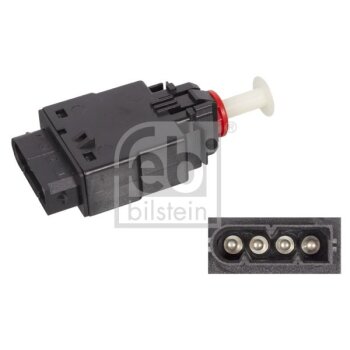 FEBI BILSTEIN Bremslichtschalter 06035 für 61 31 1...