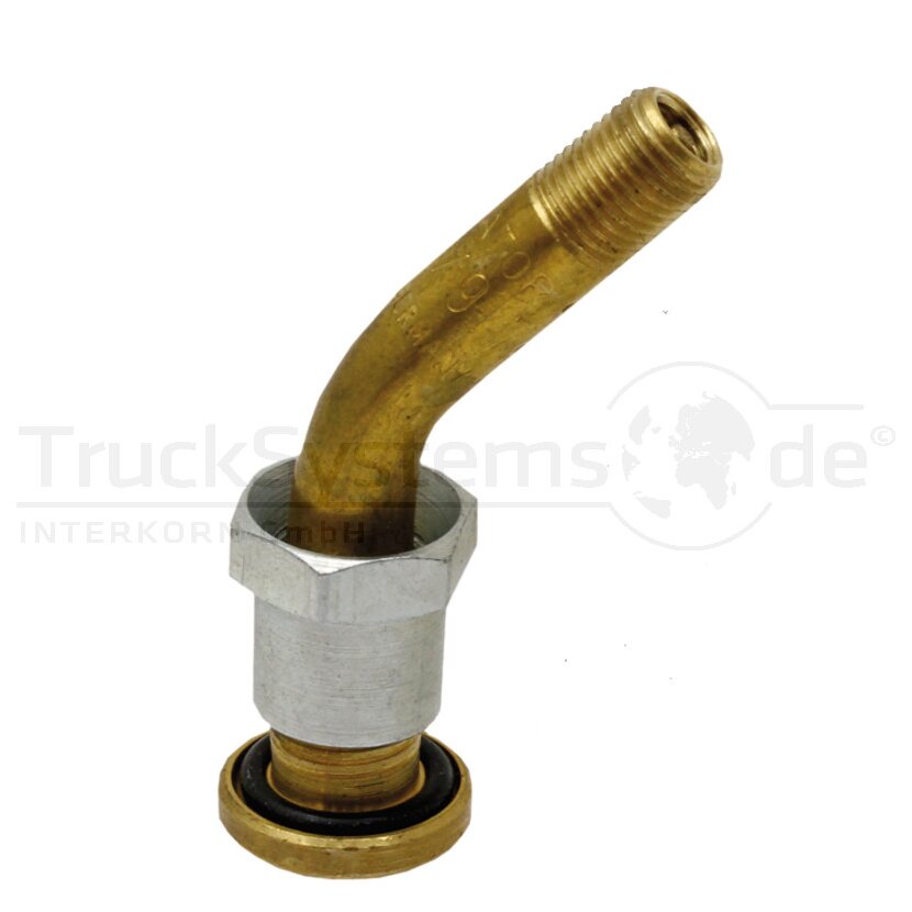 TIPTOP Metallventil 70Ms Vernickelt fürAlufelgen Vlochd 9.7Mm - 5626719