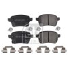 FEBI BILSTEIN Bremsbelagsatz, Scheibenbremse 16903 für 77366595