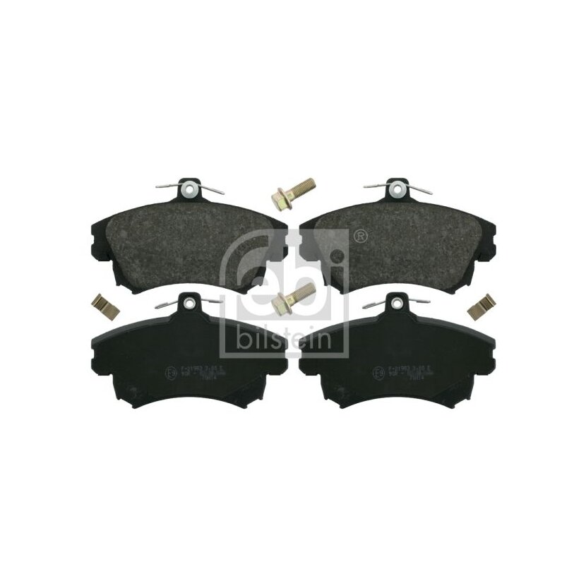 FEBI BILSTEIN Bremsbelagsatz, Scheibenbremse 16214 für DBP511121