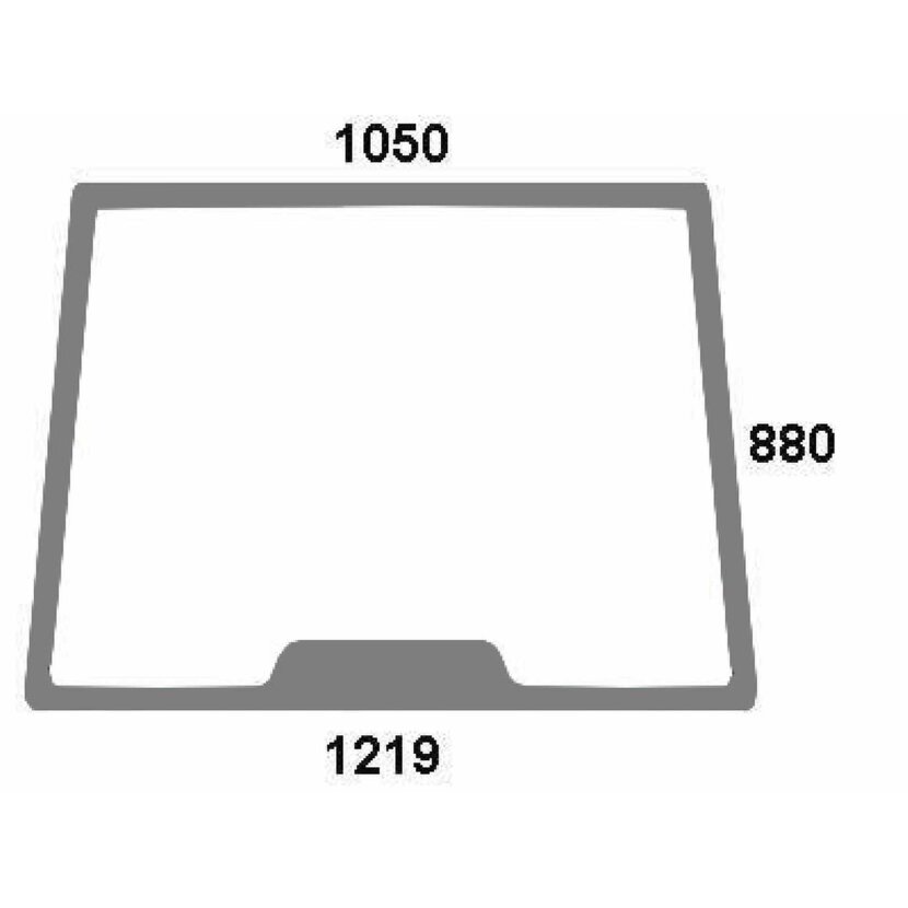 Frontscheibe - Case 5089552 - Kabine JX Serie JX55, JX65, JX75, JX85, JX95, JX60, JX70, JX80, JX90,JX95