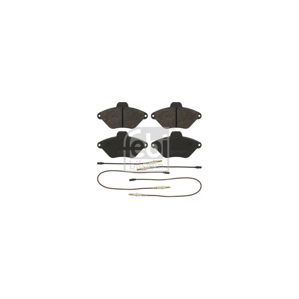 FEBI BILSTEIN Bremsbelagsatz, Scheibenbremse 16415 für 4251.57