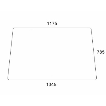 Frontscheibe fest - John Deere L171336,L112972 - Kabine...