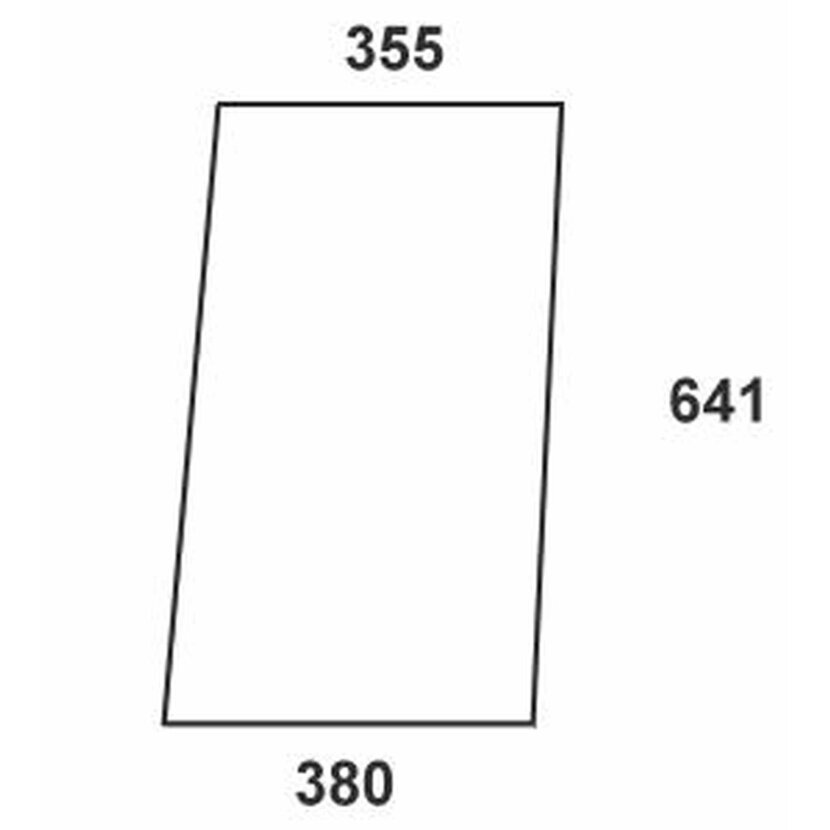Steckfenster -Scheibe - MB-Trac 440 766 01 04 Serie MB-Trac 65/70, 700, 800, 900, 1000, 1100, 1300, 1400, 1500, 1600, 1800