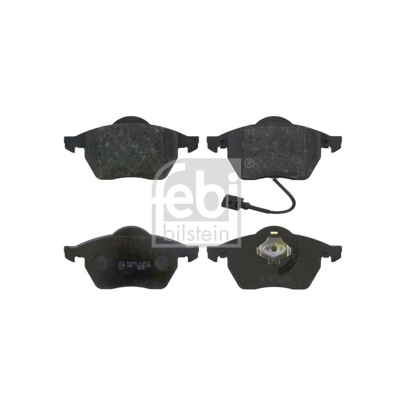 FEBI BILSTEIN Bremsbelagsatz, Scheibenbremse 16334 für 1J0 615 105 AE