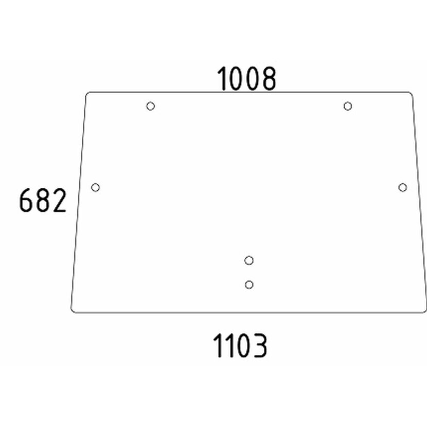 Frontscheibe austellbar - Same 0.009.7702.0/40 - Kabine Agrofarm Agroplus Serie Same Dorado 55 - 86, Dorado Classic 56 - 86 Same Explorer 75 - 95, Explorer³ 85 - 100, Roller 50 - 70W