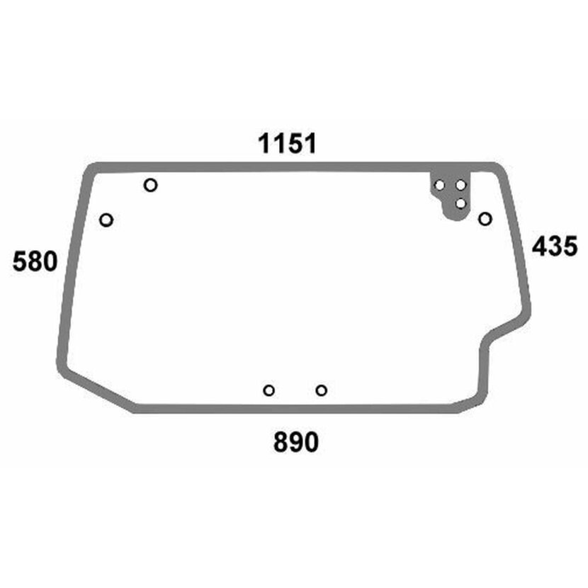 Heckscheibe - Same 0.012.1438.0/30 - Kabine IRON IRON Tier 3 IRON HI-Line IRON HI-Line Tier 3 Virtus / Infinity Serie Iron 100, 110, 115, 125, 130, 185 Iron 100 Com3, 110 Com3, 115 DCR Com3, 125 DCR Com3, Iron 100 Hi-Line, 110 Hi-Line, 120 Hi-Line Iron 11