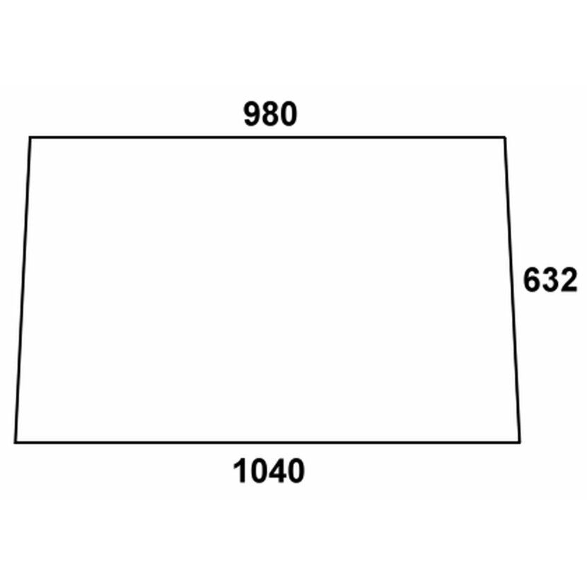 Frontscheibe - Steyr 1-34-471-001 - Kabine RS-2 Serie 8055, 8065, 8075