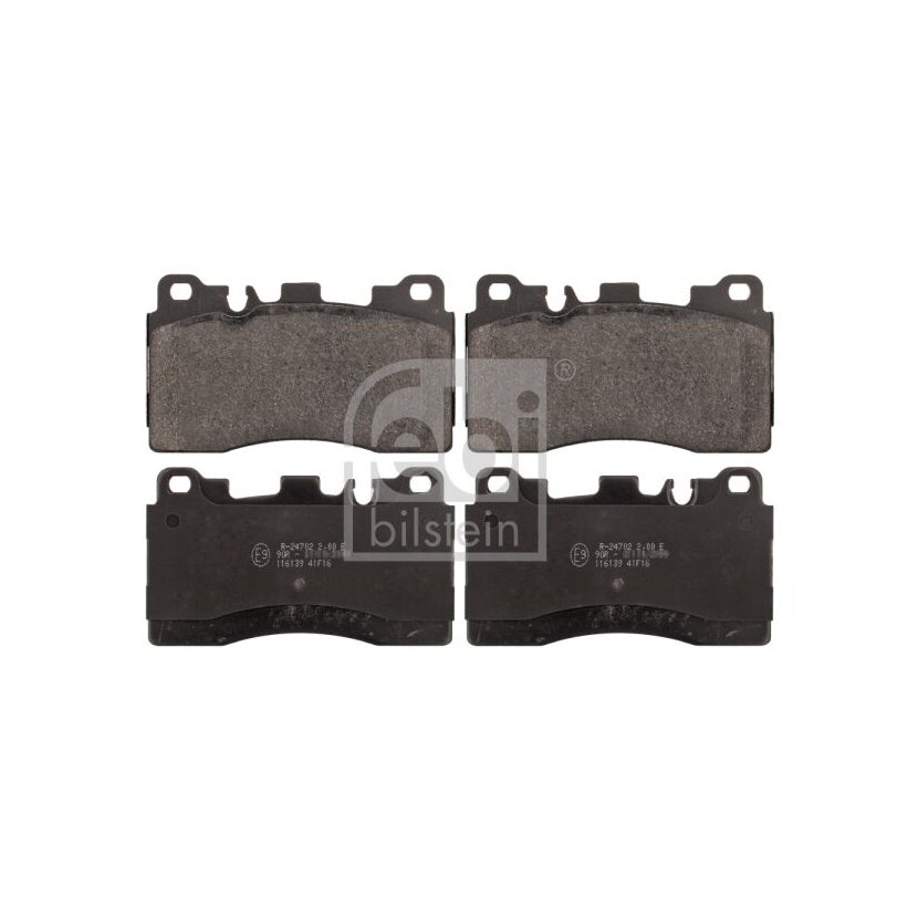 FEBI BILSTEIN Bremsbelagsatz, Scheibenbremse 116139 für A005 420 64 20