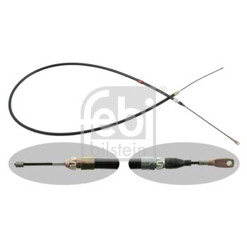 FEBI BILSTEIN Seilzug, Feststellbremse 01667 für...