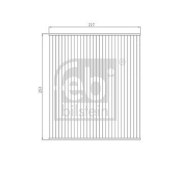 FEBI BILSTEIN Filter, Innenraumluft 173280 für 970...
