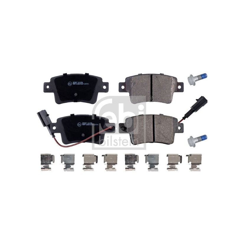 FEBI BILSTEIN Bremsbelagsatz, Scheibenbremse 16898 für 77365464
