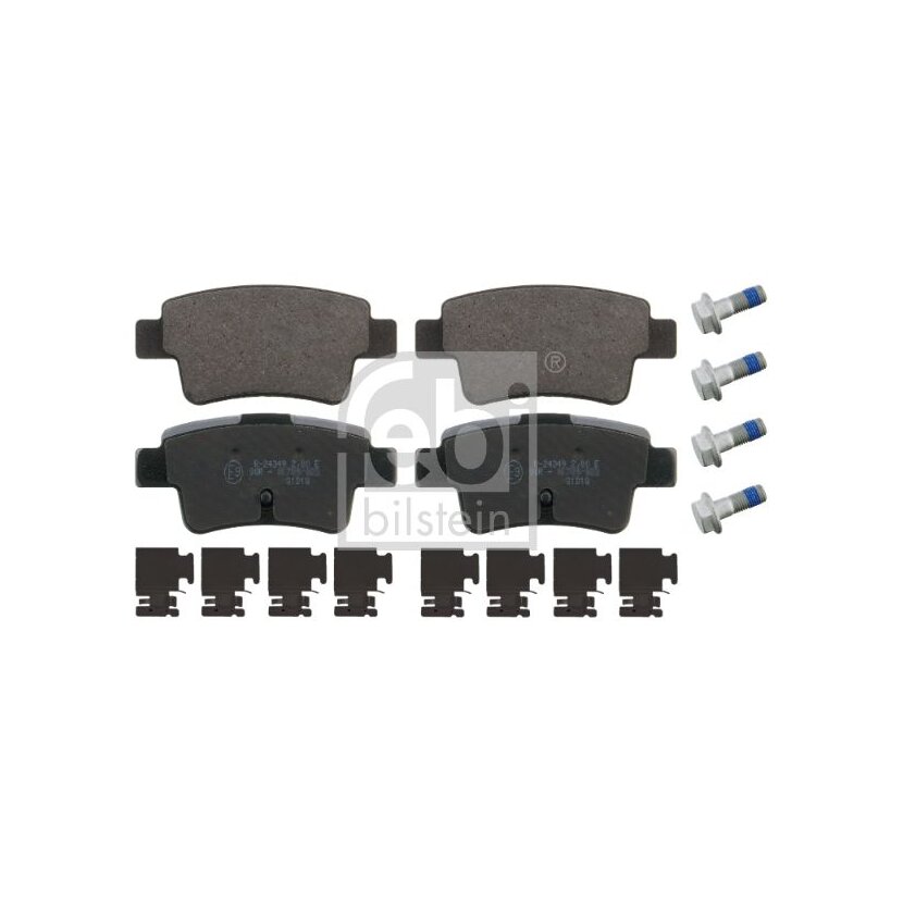 FEBI BILSTEIN Bremsbelagsatz, Scheibenbremse 16880 für 50902169