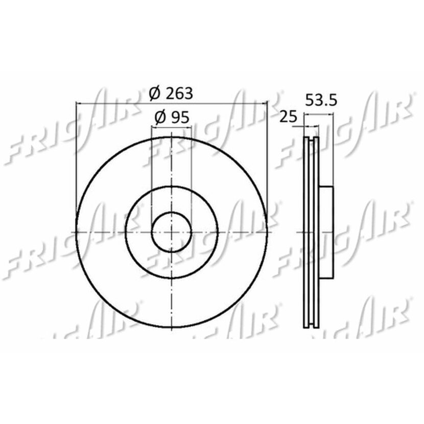 Bremsscheibe Nissan Atleon >5/06-Cabstar 75-90 passend für 40206F3901