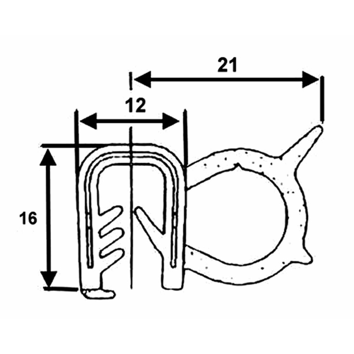 Universal-Dichtungsprofil - 139 6762, 0441 9141, GF 503 157 - 5m