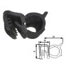 Universal Dichtprofil passend für Fahrzeugscheiben- Klemmbereich 5-6mm - Deutz, John Deere, universell 1396762, 04419141, GF 503157