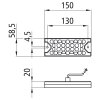 ASPÖCK MiniLED II, 12/24 V, Blink-Brems-Standlicht, 500 mm, open end - 33-7200-001 - 337200001