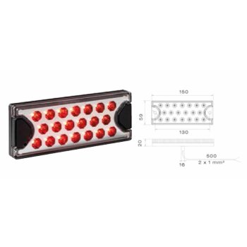 ASPÖCK LED-Nebelschlussleuchte MiniLED II -...