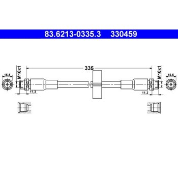ATE Bremsschlauch 83.6213-0335.3 - 83621303353