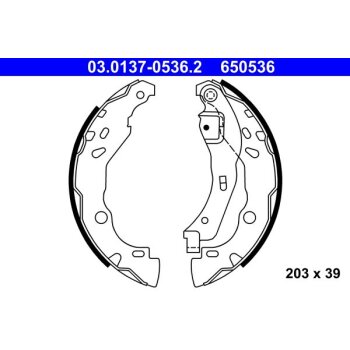 ATE Bremsbackensatz 03.0137-0536.2 - 03013705362 für...