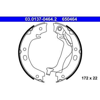 ATE Bremsbackensatz, Feststellbremse 03.0137-0464.2 -...