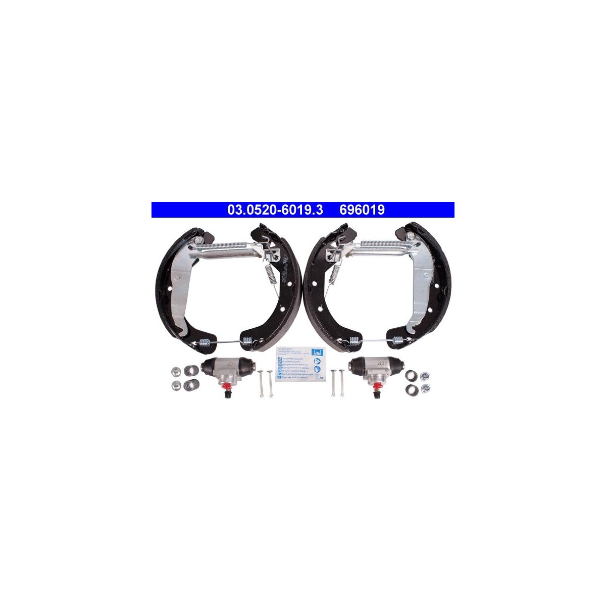 ATE Bremsbackensatz 03.0520-6019.3 - 03052060193
