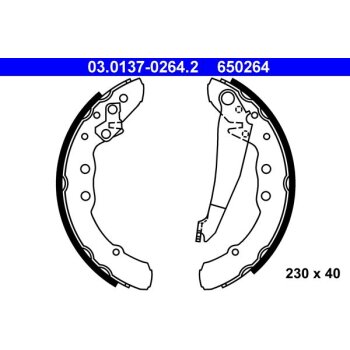 ATE Bremsbackensatz 03.0137-0264.2 - 03013702642 für...