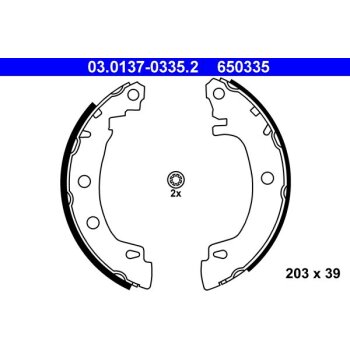 ATE Bremsbackensatz 03.0137-0335.2 - 03013703352 für...