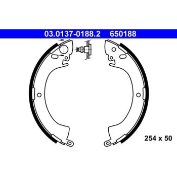 ATE Bremsbackensatz 03.0137-0188.2 - 03013701882 für...