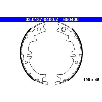 ATE Bremsbackensatz, Feststellbremse 03.0137-0400.2 -...
