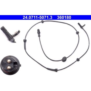 ATE Sensor, Raddrehzahl 24.0711-5071.3 - 24071150713...