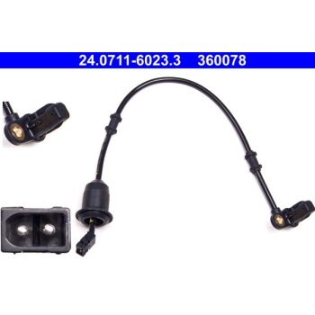 ATE Sensor, Raddrehzahl 24.0711-6023.3 - 24071160233...