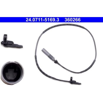 ATE Sensor, Raddrehzahl 24.0711-5169.3 - 24071151693...