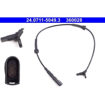 ATE Sensor, Raddrehzahl 24.0711-5049.3 - 24071150493...