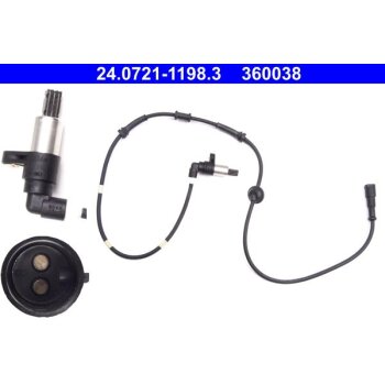 ATE Sensor, Raddrehzahl 24.0721-1198.3 - 24072111983...