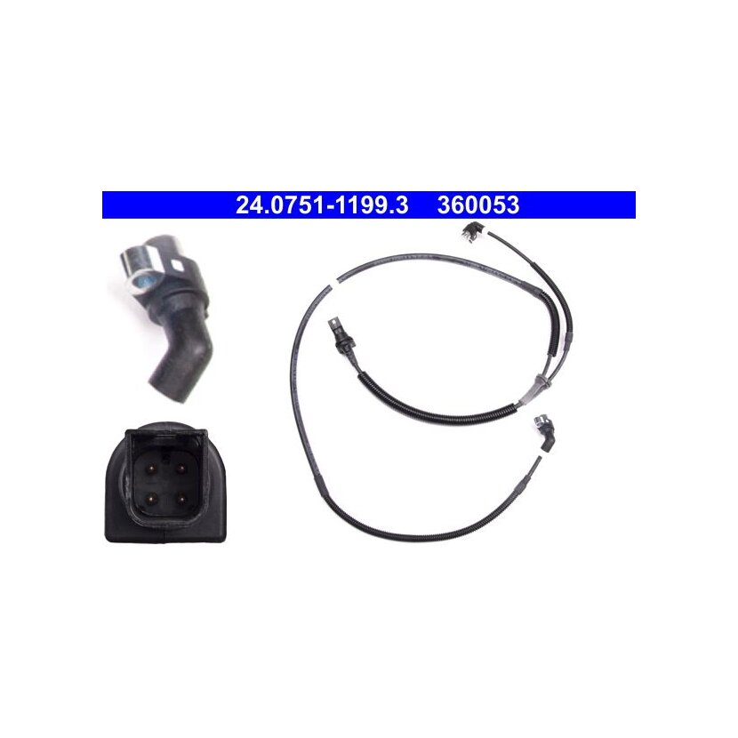 ATE Sensor, Raddrehzahl 24.0751-1199.3 - 24075111993 für 1038225