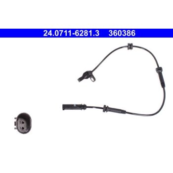 ATE Sensor, Raddrehzahl 24.0711-6281.3 - 24071162813...
