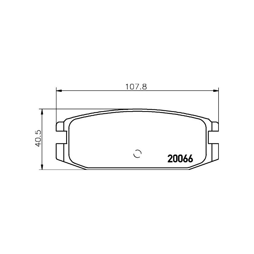 TEXTAR Bremsbelagsatz, Scheibenbremse 2006602 für MZ690022